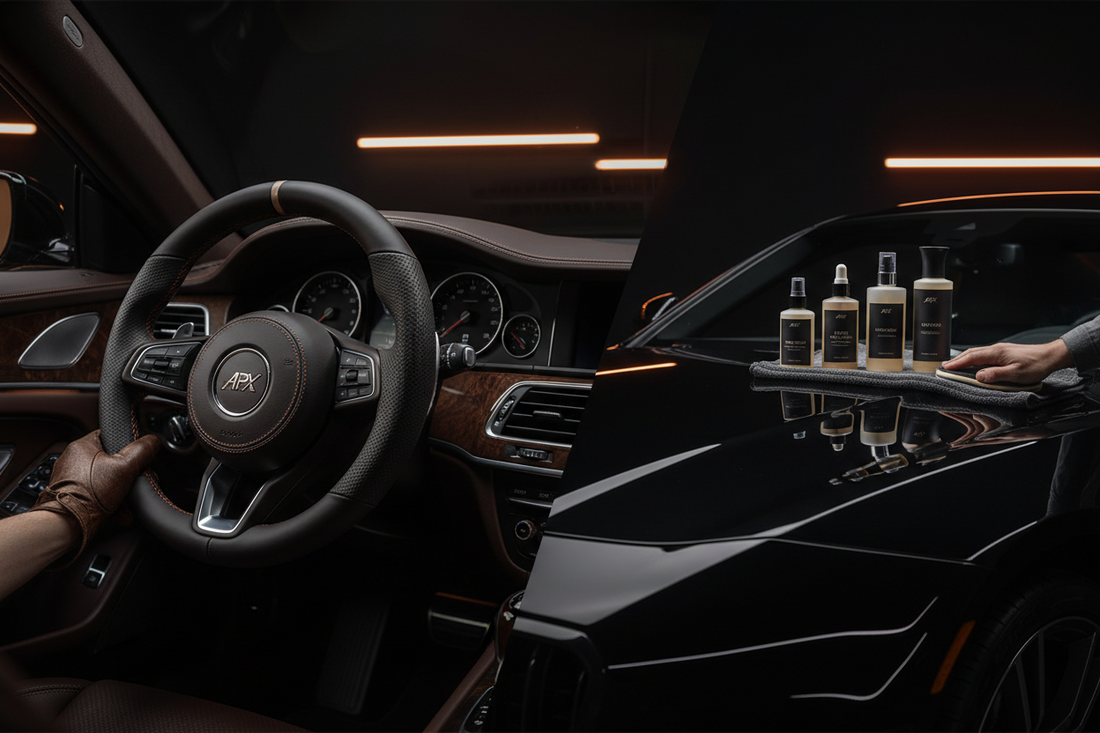 luxury car interior accessories and dashboard gadgets