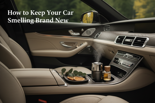 Carisma™ Solar Air effectively removing smoke from car interior