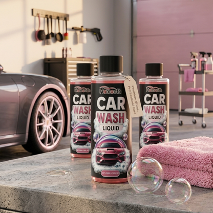 Carisma™ Deep Clean Car Wash Shampoo bottle, showcasing the cleaning product designed for vehicle exterior cleaning.
