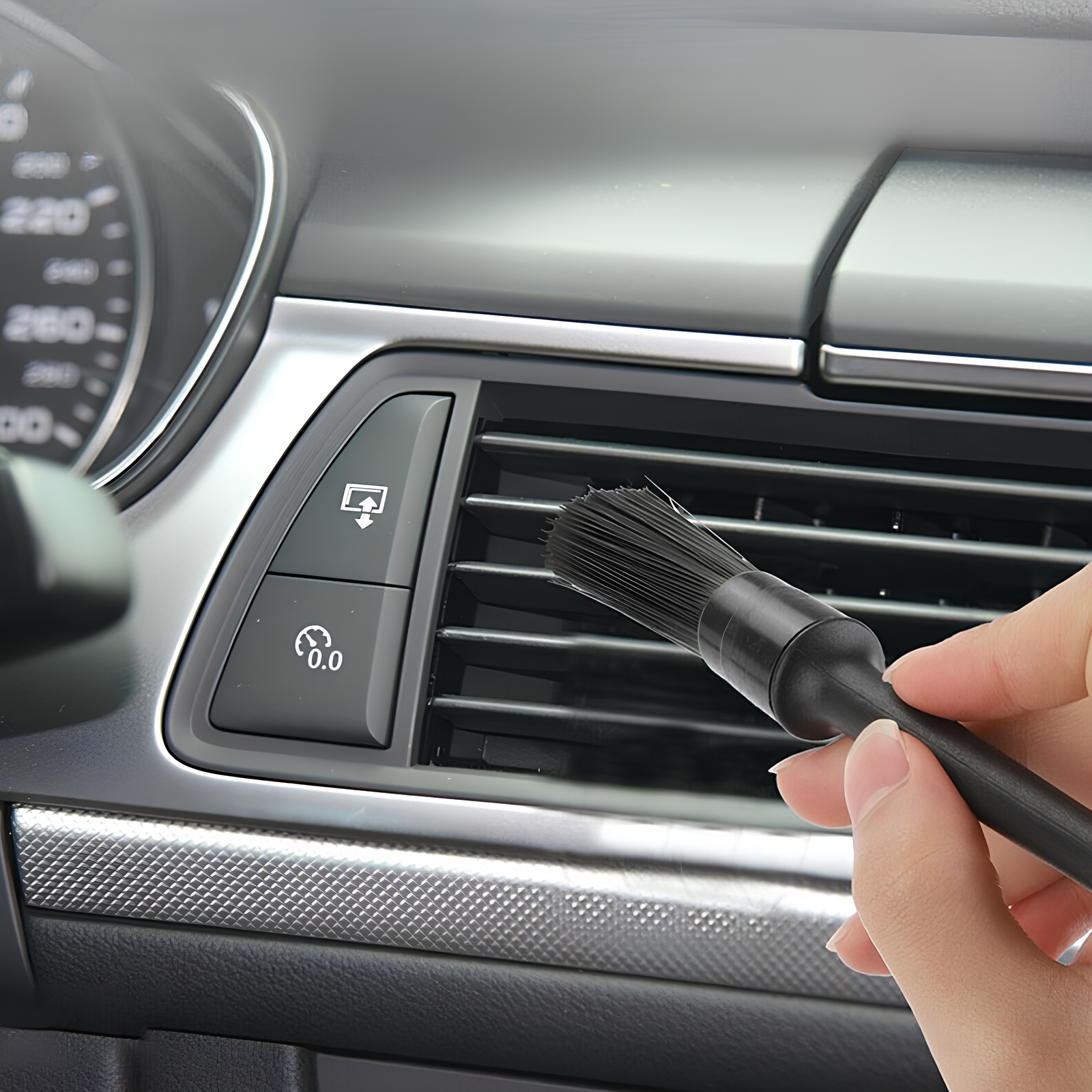 Carisma™ Clean Set Car Brush Cleaning Kit with multiple brushes and tools for effective vehicle cleaning and detailing.